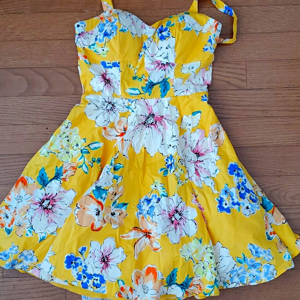 Bailey blue sundress